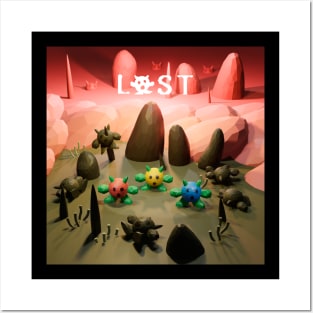 LOST (3d) Posters and Art